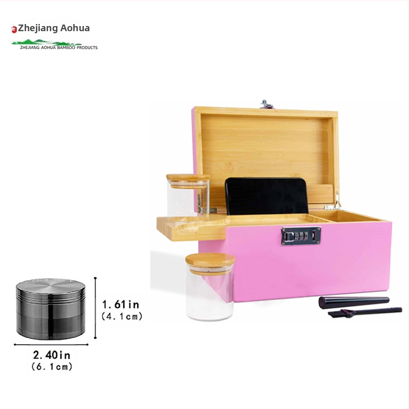 Bambusz tárolódoboz asztali fiókos tároló műtárgy otthoni takarító tárolódoboz konyhai láda étkészlet doboz