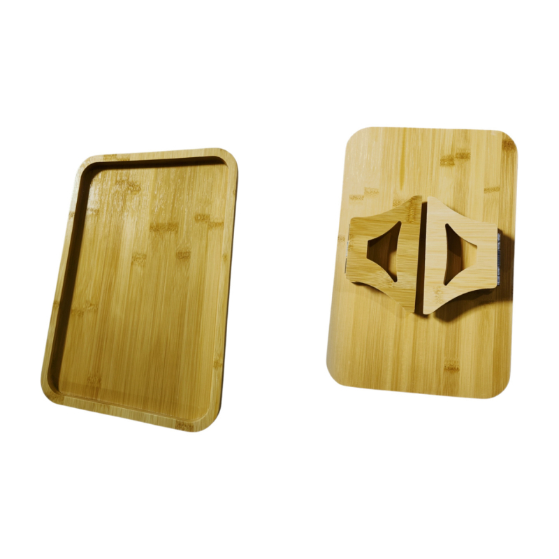 Bambusz tárolódoboz asztali fiókos tároló műtárgy otthoni takarító tárolódoboz konyhai láda étkészlet doboz