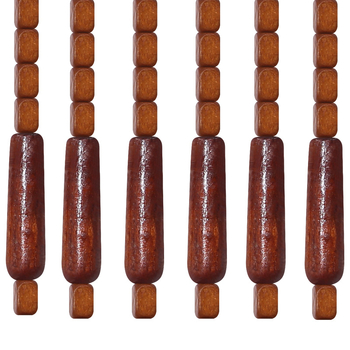 Medžio masyvo karoliukų užuolaidos durų užuolaidos nuimamos formos pertvaros užuolaidos vonios kambario miegamojo svetainės durų užuolaidos