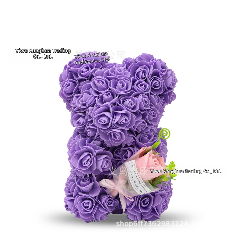 Simuleeritud lillevahtplastist lillekimbuskaru, roosikaru, PE-roosikaru, naisterõivaste päevakingitus 520 dollarit, sõbrapäeva sünnipäevakingitus