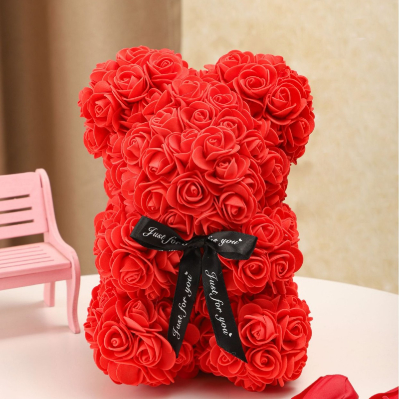 Simuleeritud lillevahtplastist lillekimbuskaru, roosikaru, PE-roosikaru, naisterõivaste päevakingitus 520 dollarit, sõbrapäeva sünnipäevakingitus