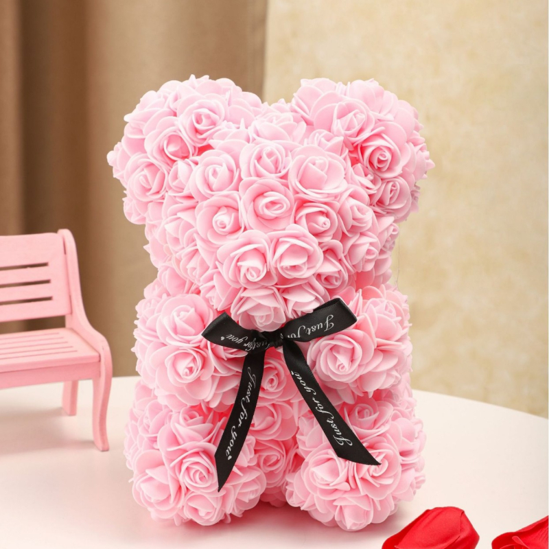 Simuleeritud lillevahtplastist lillekimbuskaru, roosikaru, PE-roosikaru, naisterõivaste päevakingitus 520 dollarit, sõbrapäeva sünnipäevakingitus