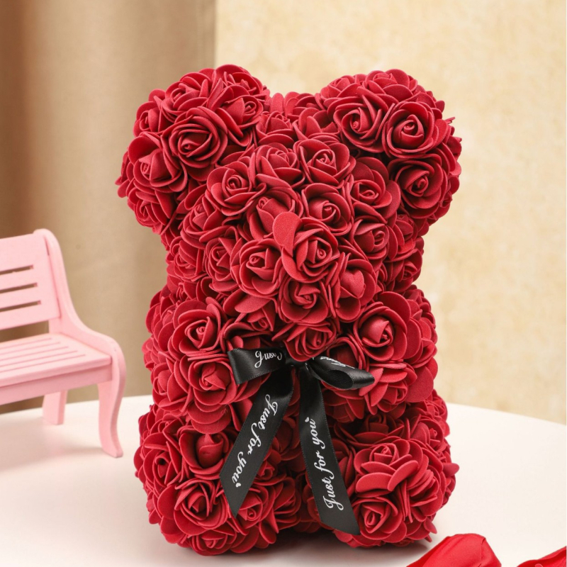 Simuleeritud lillevahtplastist lillekimbuskaru, roosikaru, PE-roosikaru, naisterõivaste päevakingitus 520 dollarit, sõbrapäeva sünnipäevakingitus