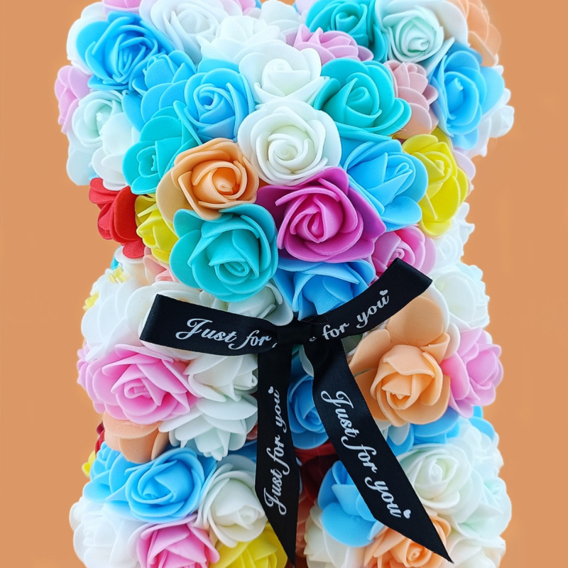 Simuleeritud lillevahtplastist lillekimbuskaru, roosikaru, PE-roosikaru, naisterõivaste päevakingitus 520 dollarit, sõbrapäeva sünnipäevakingitus