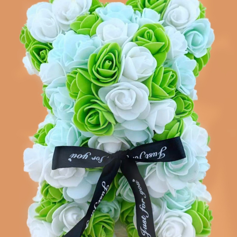Simuleeritud lillevahtplastist lillekimbuskaru, roosikaru, PE-roosikaru, naisterõivaste päevakingitus 520 dollarit, sõbrapäeva sünnipäevakingitus
