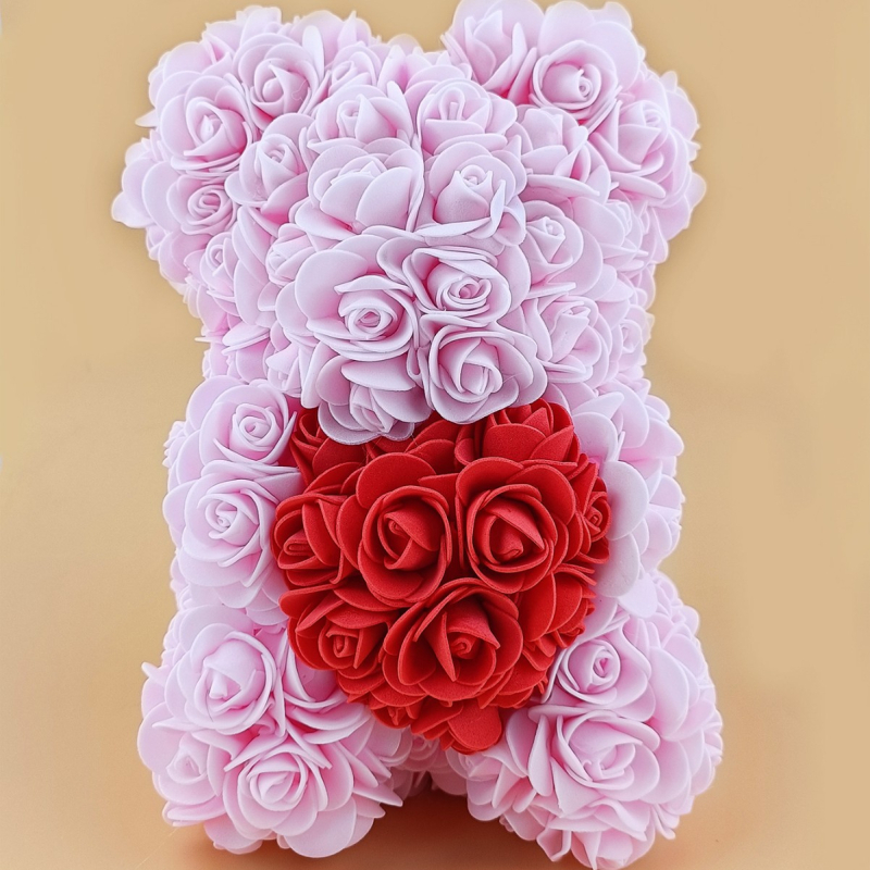 Simuleeritud lillevahtplastist lillekimbuskaru, roosikaru, PE-roosikaru, naisterõivaste päevakingitus 520 dollarit, sõbrapäeva sünnipäevakingitus