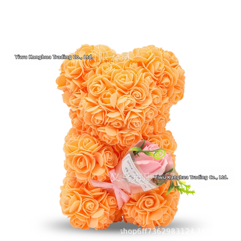 Simuleeritud lillevahtplastist lillekimbuskaru, roosikaru, PE-roosikaru, naisterõivaste päevakingitus 520 dollarit, sõbrapäeva sünnipäevakingitus