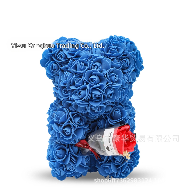 Simuleeritud lillevahtplastist lillekimbuskaru, roosikaru, PE-roosikaru, naisterõivaste päevakingitus 520 dollarit, sõbrapäeva sünnipäevakingitus