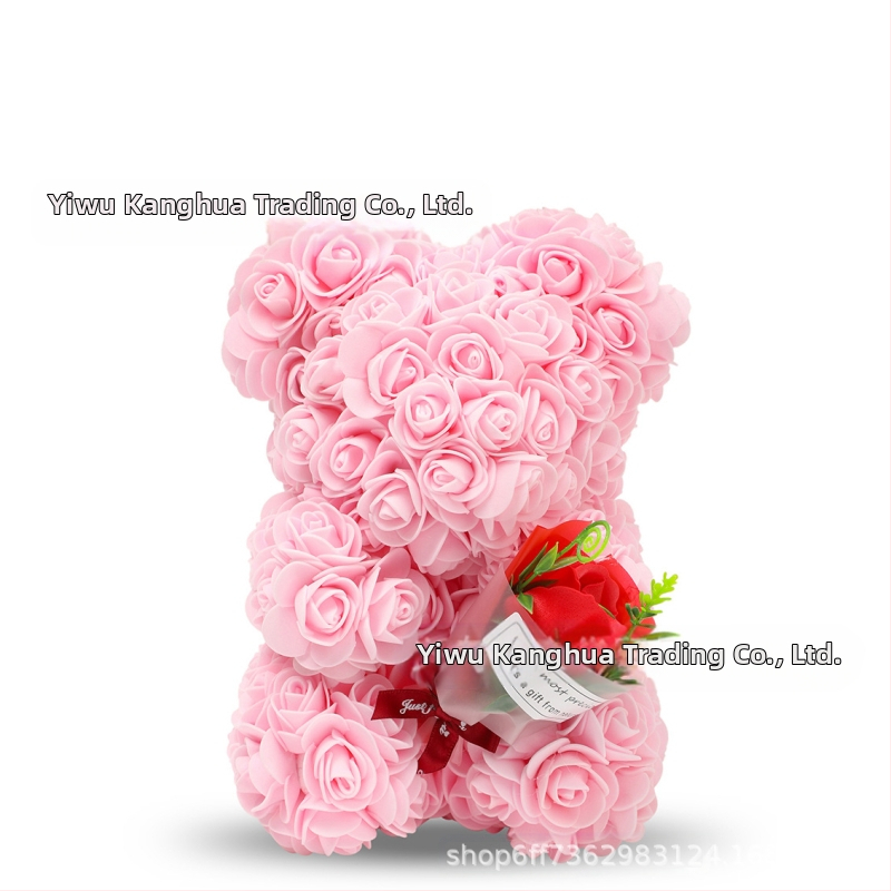 Simuleeritud lillevahtplastist lillekimbuskaru, roosikaru, PE-roosikaru, naisterõivaste päevakingitus 520 dollarit, sõbrapäeva sünnipäevakingitus