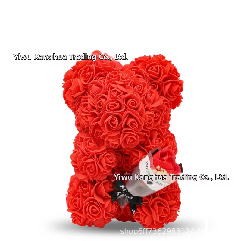 Simuleeritud lillevahtplastist lillekimbuskaru, roosikaru, PE-roosikaru, naisterõivaste päevakingitus 520 dollarit, sõbrapäeva sünnipäevakingitus