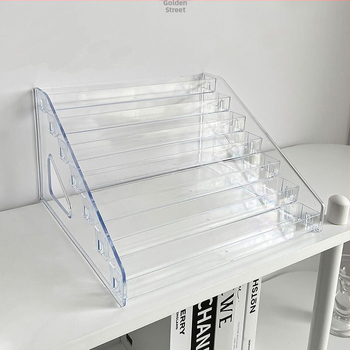 Ακρυλικό κουτί αποθήκευσης γραφείου Flora Card Storage Rack Ανθοπωλείο Συλλογή λουλουδιών Ράφι εμφάνισης καρτ ποστάλ
