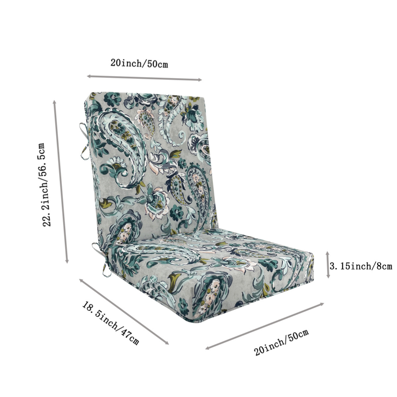 Piiriüleste väliskaubandustootjate hulgimüügist pärit välistingimustes kasutatav lehtpuust boheemlaslikus stiilis rihmaga ühendatud istmepadi