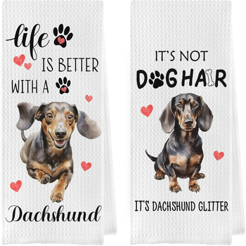 Трансгранична доставка на TEMU от микрофибър, вафлена, 3D принтирана кухненска абсорбираща кърпа