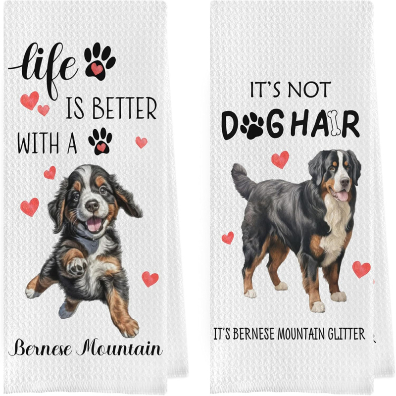 Tarpvalstybinis TEMU tiekia mikropluošto vaflinį šuns formos 3D spausdintą virtuvės rankšluostį, sugeriantį vandenį.