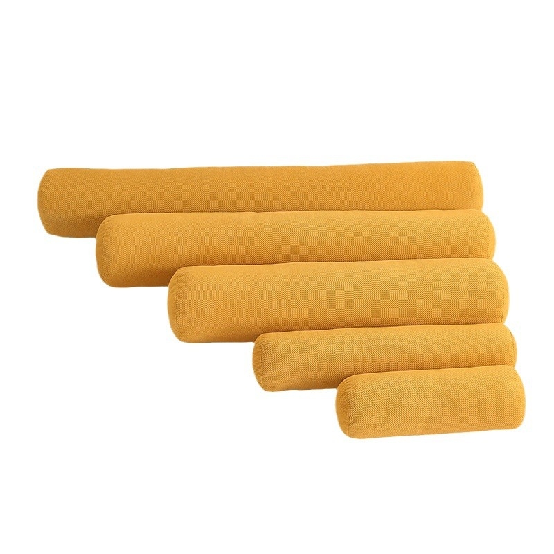 Kerge luksuslik silindriline padi magamisküljel magamisklambriga jalapadi elutoa peatoega diivani peatoega voodi ümmargune padi eemaldatav ja pestav