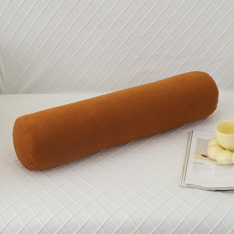 Kerge luksuslik silindriline padi magamisküljel magamisklambriga jalapadi elutoa peatoega diivani peatoega voodi ümmargune padi eemaldatav ja pestav