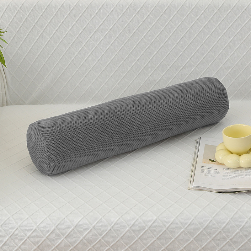 Kerge luksuslik silindriline padi magamisküljel magamisklambriga jalapadi elutoa peatoega diivani peatoega voodi ümmargune padi eemaldatav ja pestav