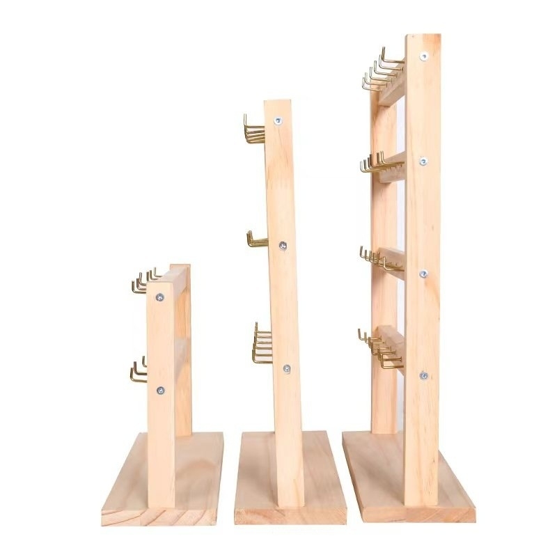 Papuošalų pakabinimo lentynėlė, kabliukas, auskarai, demonstracinė lentynėlė, raktų pakabukas, medžio masyvo kabliukas, apyrankė, papuošalų laikymo lentynėlė, prekystalis