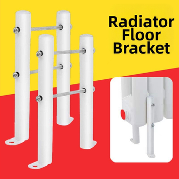 Radiátor Radiátor talajkonzol Függőleges, vastagított rögzítőkeret Támasz Alsó konzol Padlóláb Horgonykonzol Alap