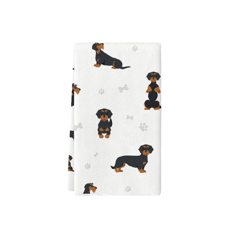 Labradori taksikoera mägismaa lehma köögirätik vintage kiili nõudepesurätik köögi kuivatuslapp nõudepesulapp