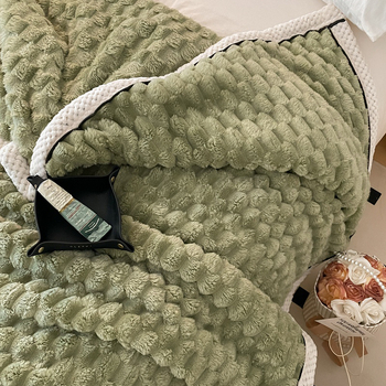 Διασυνοριακή κουβέρτα βελούδου ταρταρούγας υψηλής πυκνότητας, βαριάς ποιότητας, πολυλειτουργική κουβέρτα διπλής όψης από βελούδο γάλακτος, κουβέρτα βελούδου Beibei A