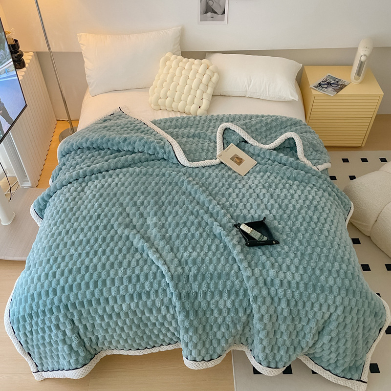 Határokon átnyúló A osztályú, nagy grammsúlyú, nehéz teknős bársony takaró, vastagított, multifunkcionális, kétoldalas tej bársony takaró, beibei bársony huzat takaró, A