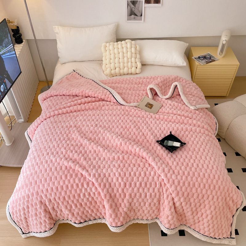 Határokon átnyúló A osztályú, nagy grammsúlyú, nehéz teknős bársony takaró, vastagított, multifunkcionális, kétoldalas tej bársony takaró, beibei bársony huzat takaró, A