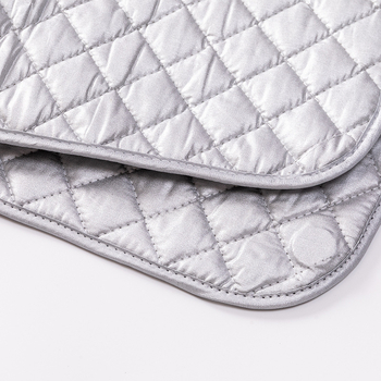 Σιδερένιο υπόστρωμα από καθαρό βαμβάκι, σιδερώστρα από εξωτερικό εμπόριο, ανθεκτική σε υψηλές θερμοκρασίες, αντιολισθητική σιδερώστρα, ασημί υπόστρωμα σιδερώματος