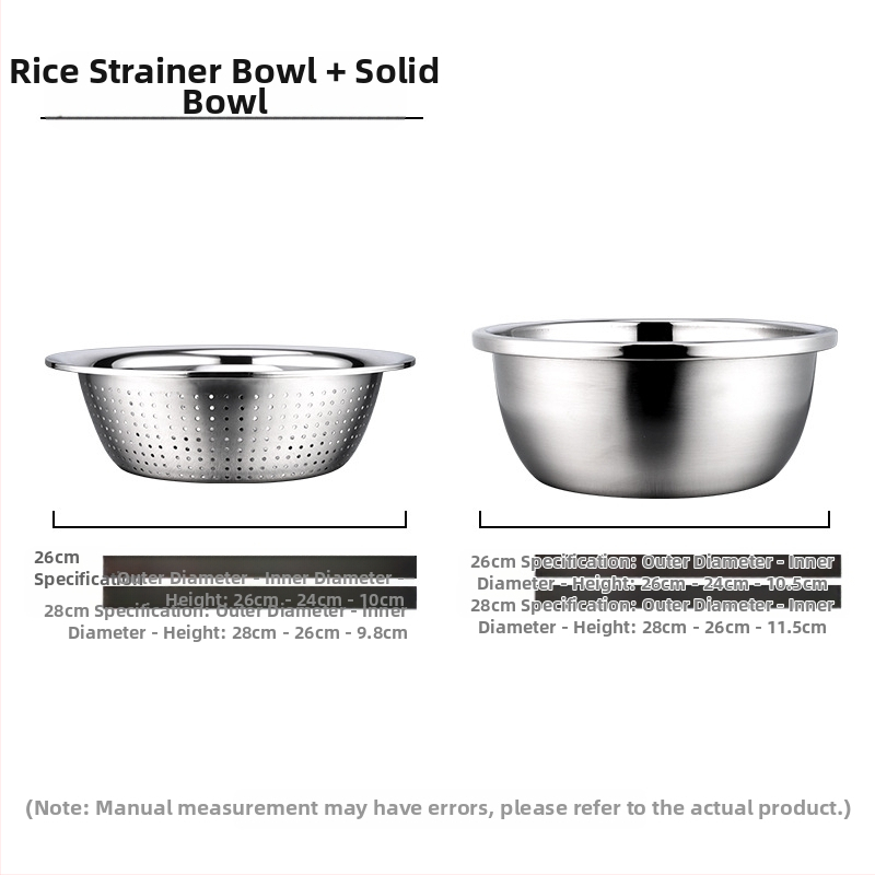 Tiesiogiai iš gamyklos tiekiamas nerūdijančio plieno daugiafunkcis trijų dalių ryžių tarkų rinkinys „Amoy“ ryžių sietas, virtuvės kriauklė ir praustuvas.