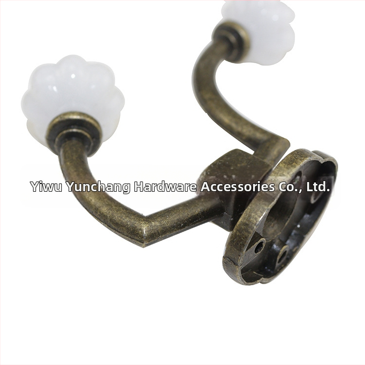 Стенна бронзова закачка за дрехи Закачалка за палта Стенна кука Европейска сплавна закачка за палта от стомана