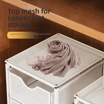 Szekrényfiók Többrétegű tárolódoboz Drawdown Szekrény Fehérneműkeret Réteges Ruhakosár Helykihasználási Műtárgy