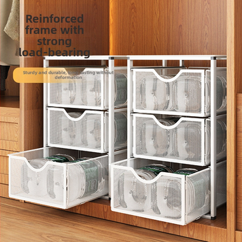 Szekrényfiók Többrétegű tárolódoboz Drawdown Szekrény Fehérneműkeret Réteges Ruhakosár Helykihasználási Műtárgy