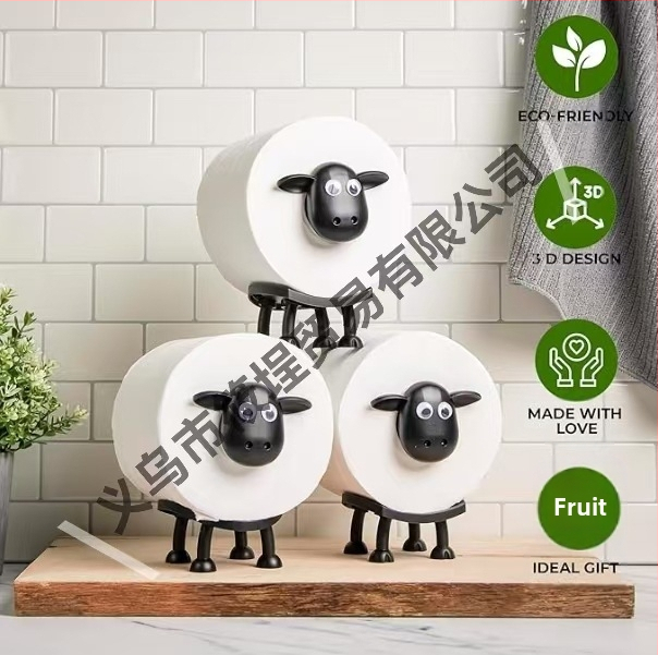 Държач за тоалетна хартия „Sheep“ за Cross-border, кутия за кърпички „Sheep“, държач за тоалетна хартия „Sheep“, агне