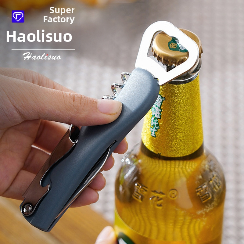 Otvarač za limenke piva od nehrđajućeg čelika, višenamjenski, za otvaranje boca vina, višenamjenski, kreativni, jednostavni talijanski kućanski kuhinjski alati veleprodaja