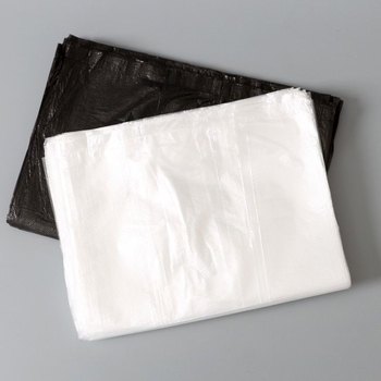 Mazi atkritumu maisi, 1000 gabali, sabiezināti, balti, īpaši viesnīcu numuriem, caurspīdīgi, sabiezināti plastmasas atkritumu maisi, vairumtirdzniecība