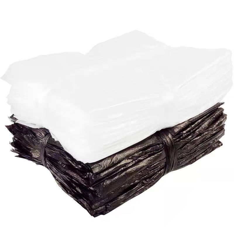 Maži šiukšlių maišai, 1000 vienetų, sutankinti, balti, specialūs viešbučių kambariams, permatomi sutankinti plastikiniai šiukšlių maišai, didmeninė prekyba