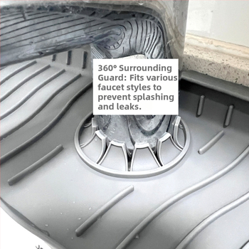 Στρώμα αποστράγγισης σιλικόνης κουζίνας μπάνιου, αντιολισθητικό στρώμα νιπτήρα, αντιολισθητικό στρώμα νιπτήρα, αντιολισθητικό στρώμα