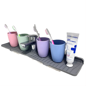 Στρώμα αποστράγγισης σιλικόνης κουζίνας μπάνιου, αντιολισθητικό στρώμα νιπτήρα, αντιολισθητικό στρώμα νιπτήρα, αντιολισθητικό στρώμα