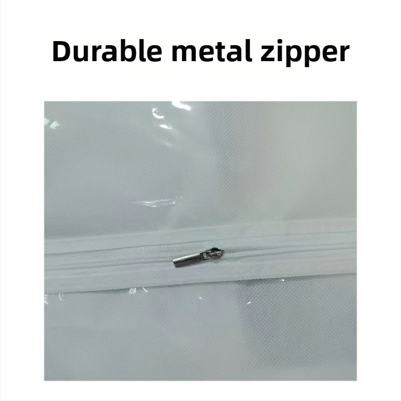 Чанта за съхранение на сватбени рокли от трансграничен произход, прахоустойчива и влагоустойчива, нетъкан текстил с чанта за съхранение на чанта, калъф за пола и прах