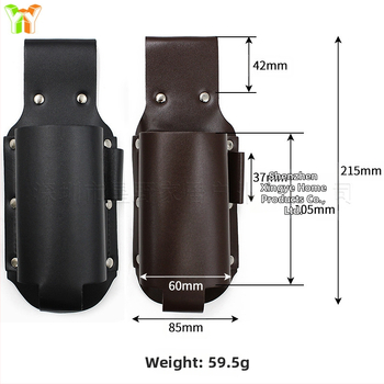 Naujas lauko stovyklavimo kalnų laipiojimo nešiojamas juosmens odinis alaus butelio puodelio užvalkalas kūrybingas mineralinio vandens apsauginis užvalkalas