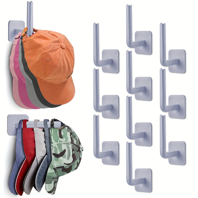 Tarpsiena L formos daugiafunkcis stiprus lipnus kabliukas be perforacijų lipnus sieninis besiūlis buitinis virtuvės lipnus kabliukas