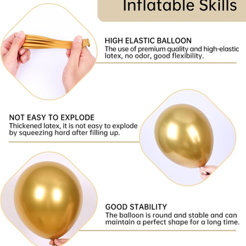 Гореща разпродажба на Amazon черно злато балон верижка костюм тема за деня на завършващия ден декорация експлозия звезда балон верижка костюм