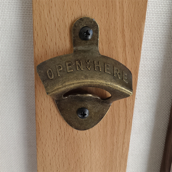 Nordic Wind Магнитен аспирационен стикер за хладилник, отварачка за бутилки, домакински хладилник без перфоратор, странично окачена капачка за бутилка бира, отваряща артефакт, отварачка за вино