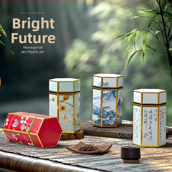 Uued National Tide teepurgid, rauast purgid, üldine must tee, roheline tee, lõhnastatud tee 50g, 125g teepakend, tühjade purkide tootjad