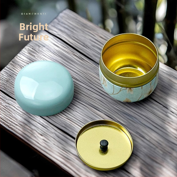 Uued National Tide teepurgid, rauast purgid, üldine must tee, roheline tee, lõhnastatud tee 50g, 125g teepakend, tühjade purkide tootjad