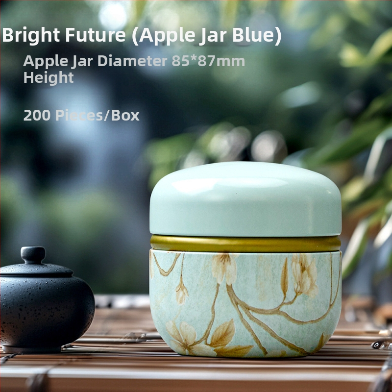 Uued National Tide teepurgid, rauast purgid, üldine must tee, roheline tee, lõhnastatud tee 50g, 125g teepakend, tühjade purkide tootjad