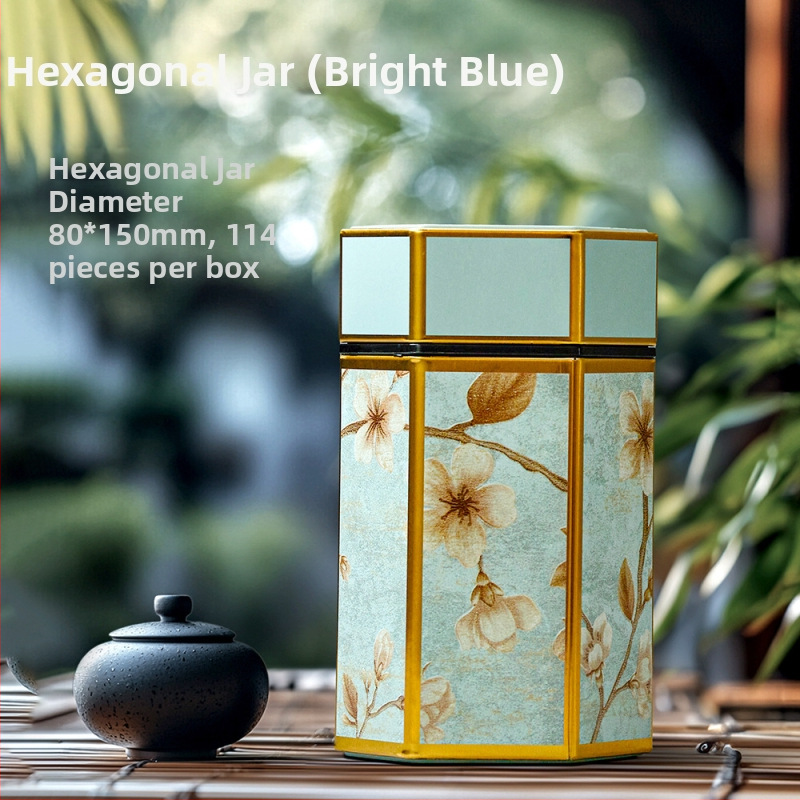 Uued National Tide teepurgid, rauast purgid, üldine must tee, roheline tee, lõhnastatud tee 50g, 125g teepakend, tühjade purkide tootjad