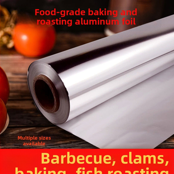 Αλουμινόχαρτο για μπάρμπεκιου, παχύρρευστο ψήσιμο, αλουμινόχαρτο για μπάρμπεκιου, αλουμινόχαρτο για λαδόκολλα, φούρνος, αλουμινόχαρτο, οικιακό, εμπορικό, αλουμίνιο, Changzhen