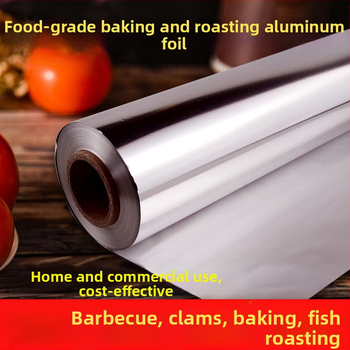 Αλουμινόχαρτο για μπάρμπεκιου, παχύρρευστο ψήσιμο, αλουμινόχαρτο για μπάρμπεκιου, αλουμινόχαρτο για λαδόκολλα, φούρνος, αλουμινόχαρτο, οικιακό, εμπορικό, αλουμίνιο, Changzhen