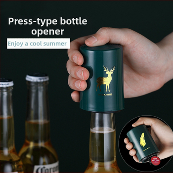 Õllepudeliavaja Press Loominguline automaatne pudeliavaja Kodumajapidamises kasutatav veiniavaja Roostevabast terasest korgiavaja Pudeliavaja